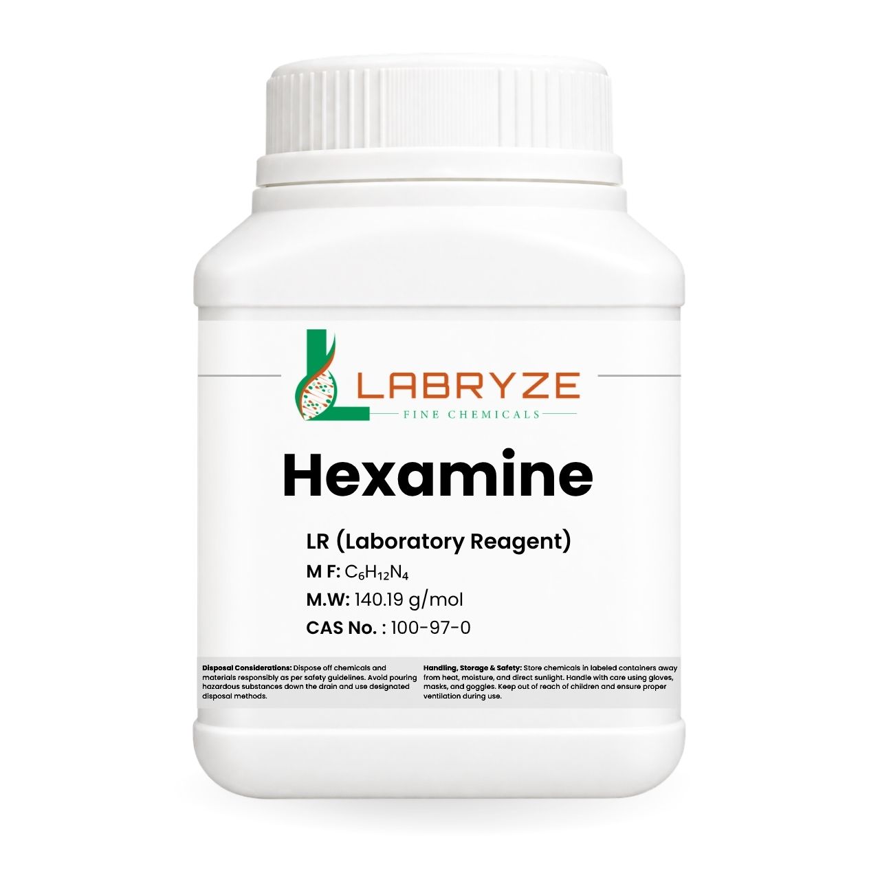 Hexamine - 500gm Pack - CAS No 100-97-0