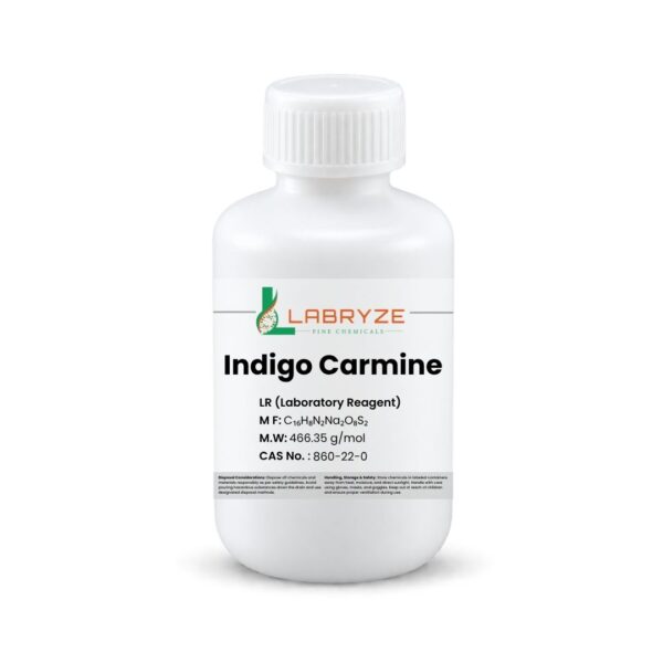 Indigo Carmine Solution - 125ml packs - CAS No - 860-22-0