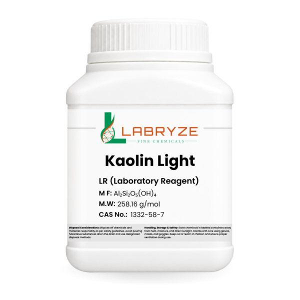 Kaolin Light - 500gm pack - CAS No. 1332-58-7