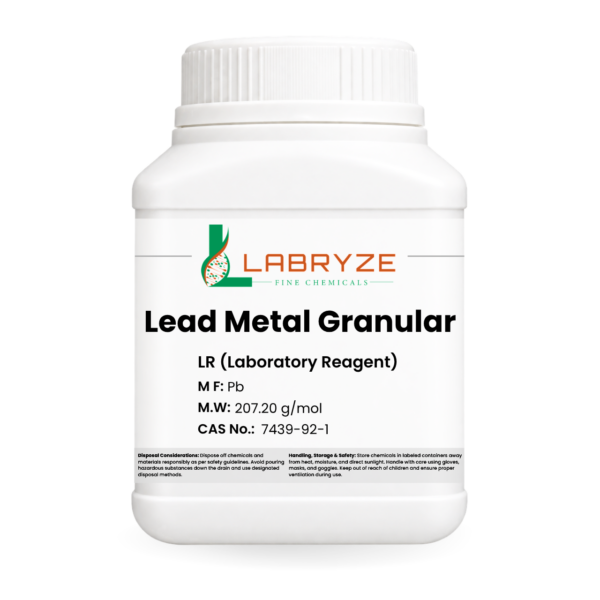 Lead Metal Granular - 500gm pack - CAS No. 7439-92-1