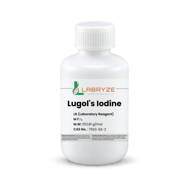 Lugol's Iodine Solution - 125ml packs - CAS No - 7553-56-2