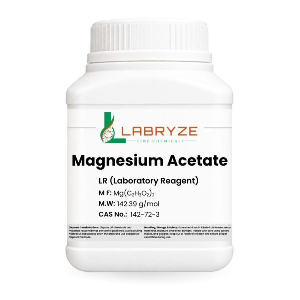 Magnesium Acetate - 500gm pack - CAS No. 142-72-3