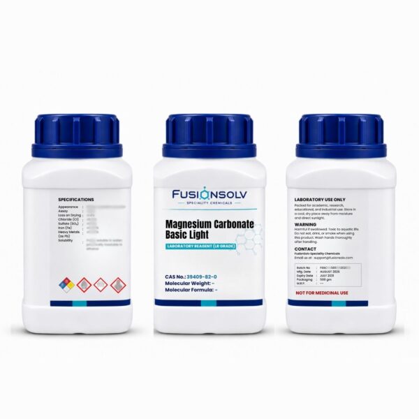 Magnesium Carbonate Basic Light- 500gm Packs