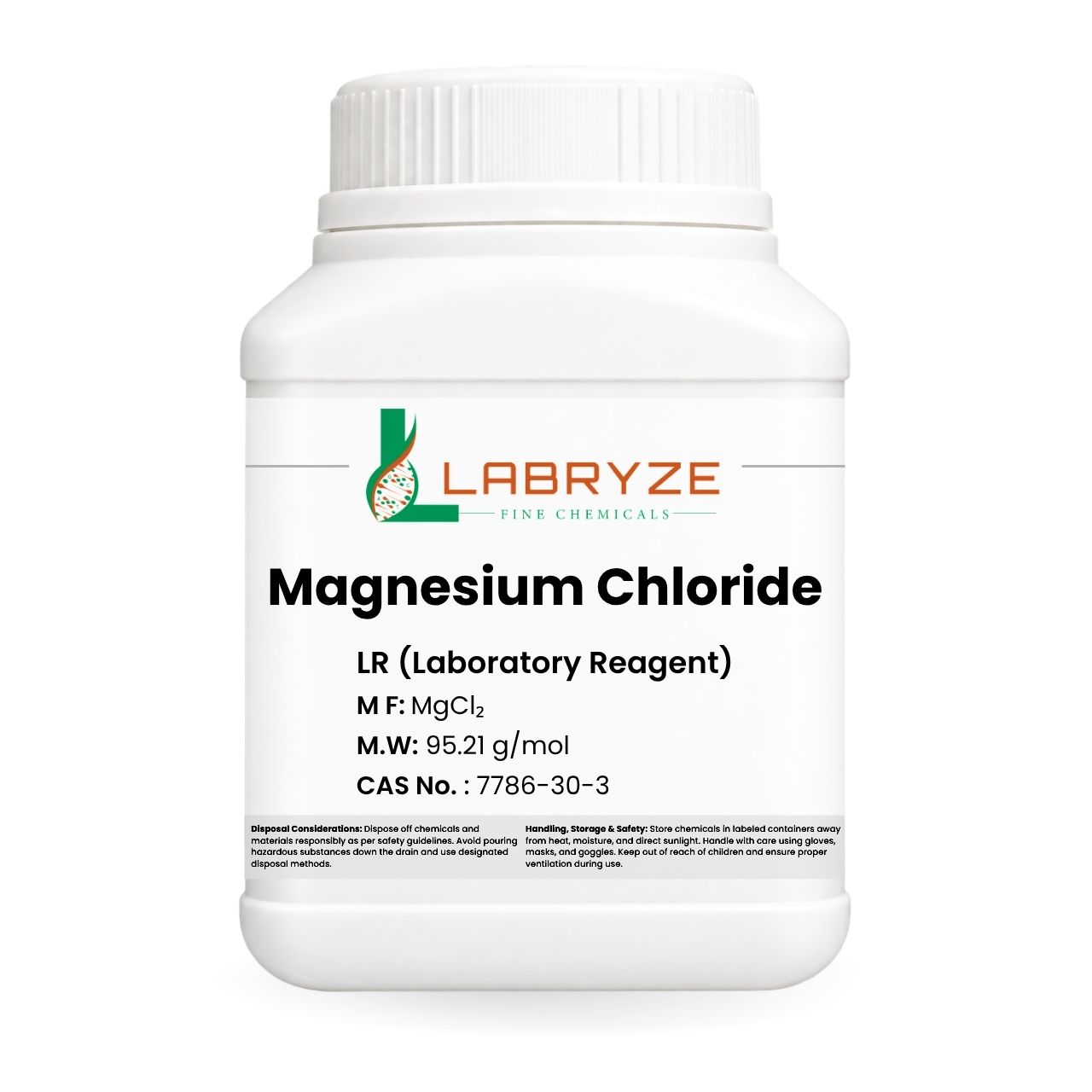 Magnesium Chloride - 500gm Pack - CAS No 7786-30-3