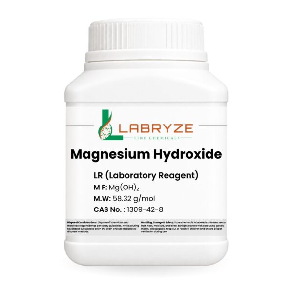 Magnesium Hydroxide - 500gm pack - CAS No. 1309-42-8