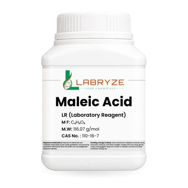 Maleic Acid - 500gm Pack - CAS No - 110-16-7