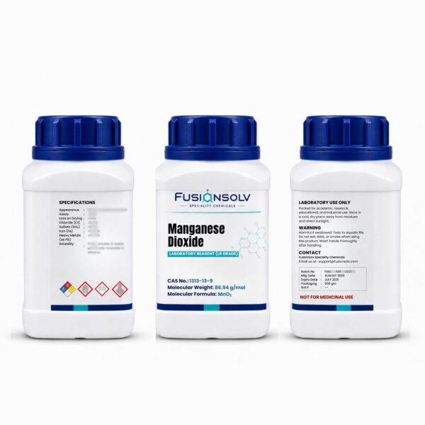 Manganese Di Oxide- 500gm Packs