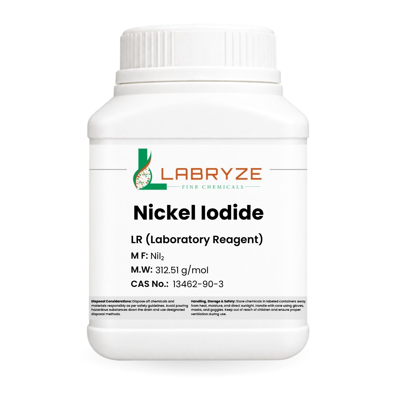 Nickel Iodide - 500gm Packs - 13462-90-3