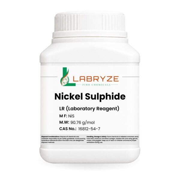 Nickel Sulphide - 500gm pack - CAS No. 16812-54-7