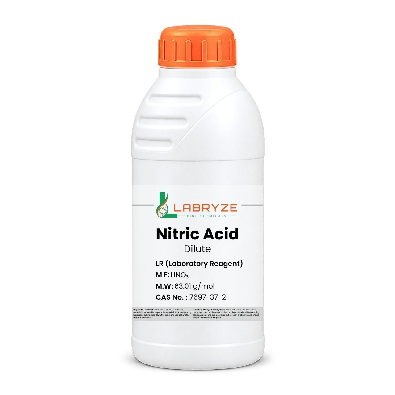 Nitric Acid Dilute - 500ml Packs - CAS No. - 7697-37-2