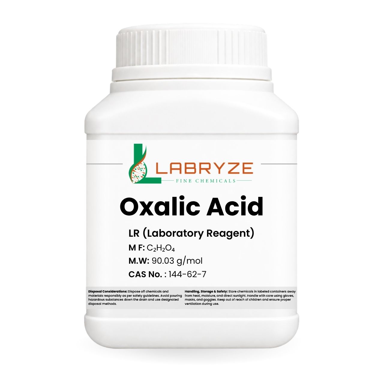 Oxalic Acid - 500gm Pack - CAS No 144-62-7