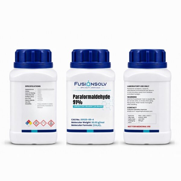 Paraformaldehyde 91%- 500gm Packs