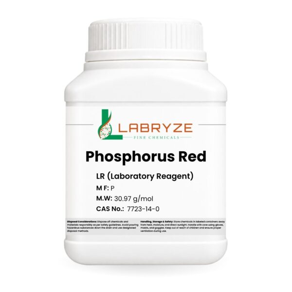 Phosphorus Red - 500gm pack - CAS No. 7723-14-0
