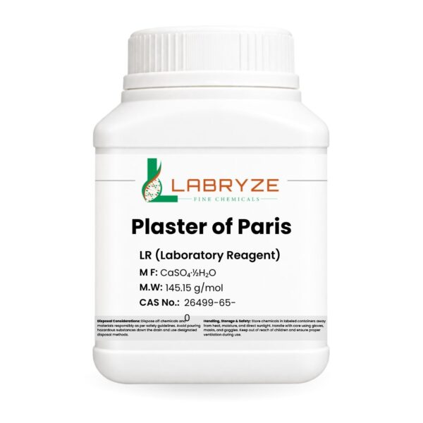 Plaster of Paris - 500gm pack - CAS No. 26499-65-0
