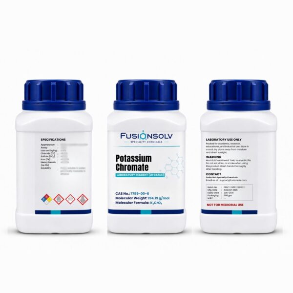 Potassium Chromate Extra Pure- 500gm Packs