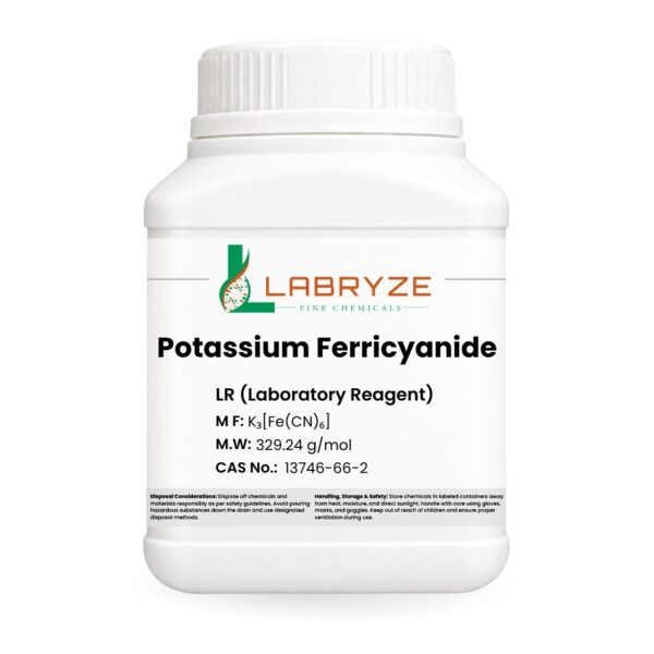 Potassium Ferricyanide Extra Pure - 500gm pack - CAS No. 13746-66-2