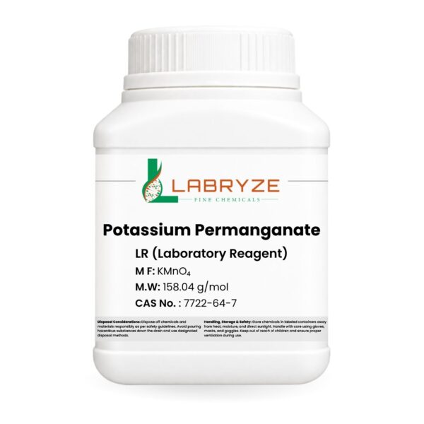Potassium Permanganate Purified - 500gm pack - CAS No. 7722-64-7