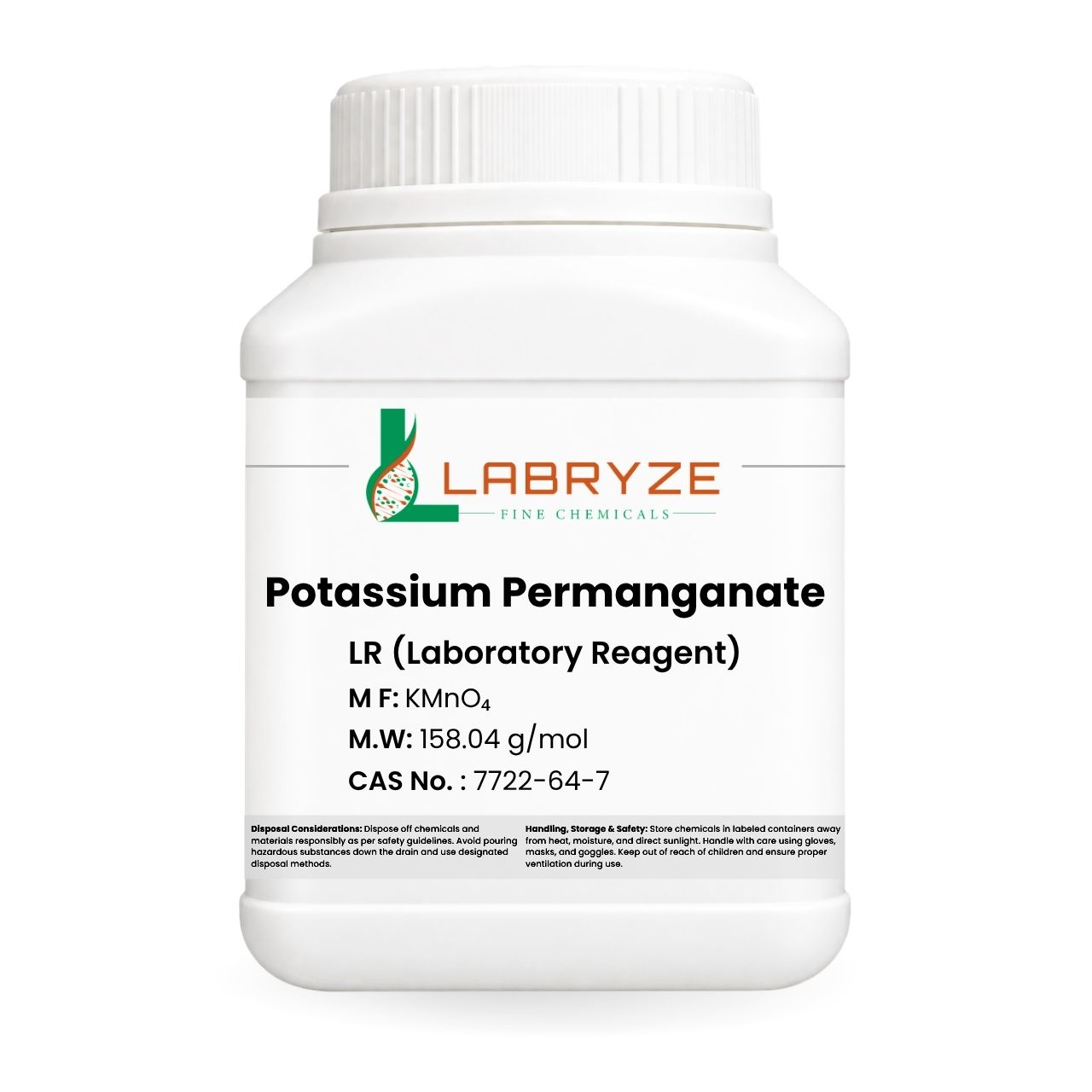 Potassium Permanganate - 500gm Pack - CAS No 7722-64-7