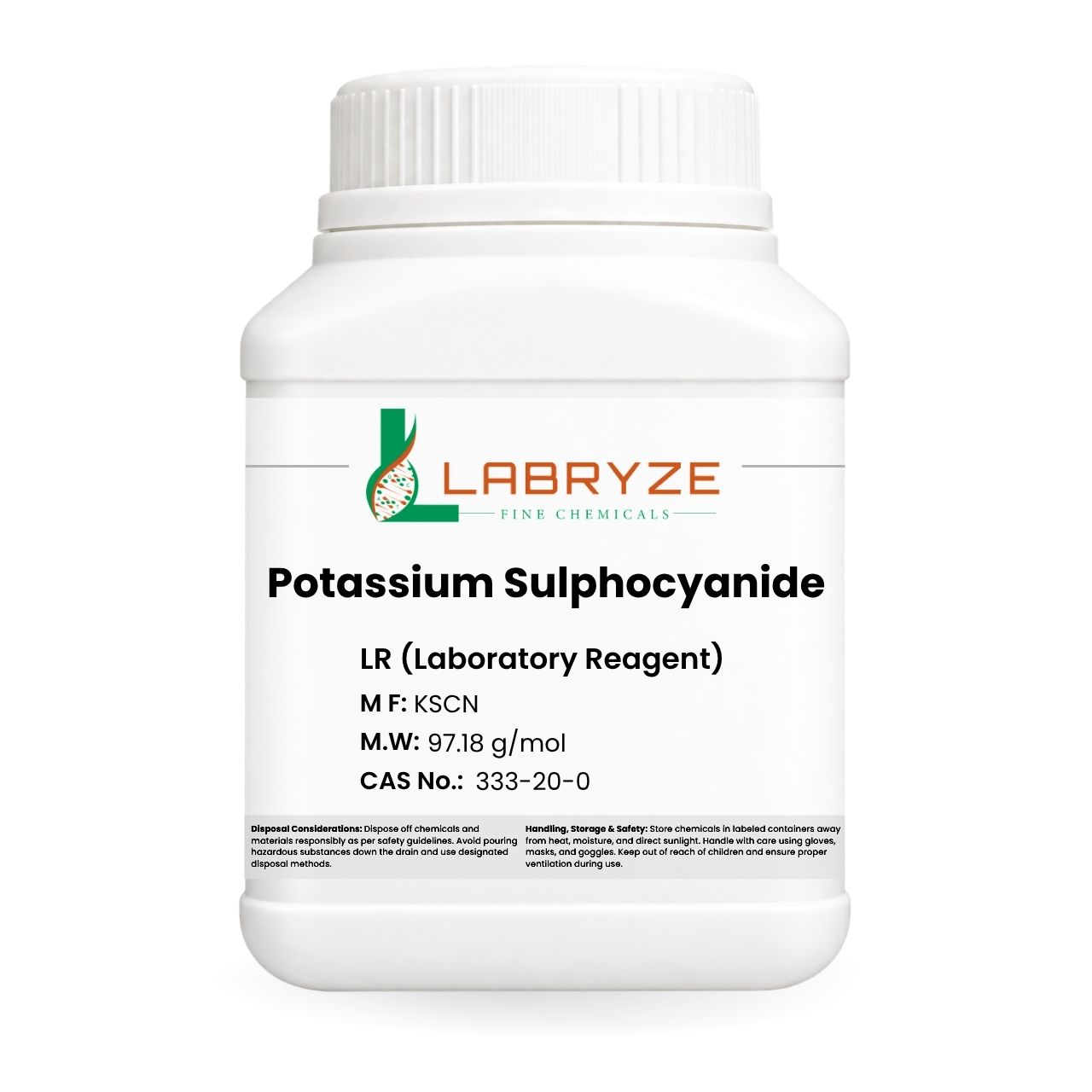 Potassium Sulphocyanide - 500gm Packs - 333-20-0
