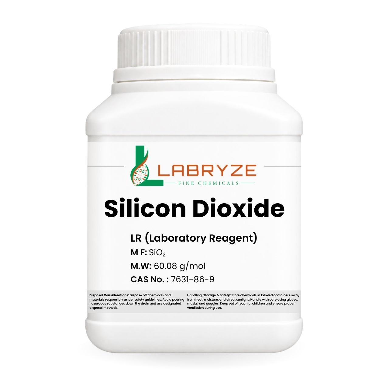 Silicon Dioxide - 500gm Pack - CAS No 7631-86-9