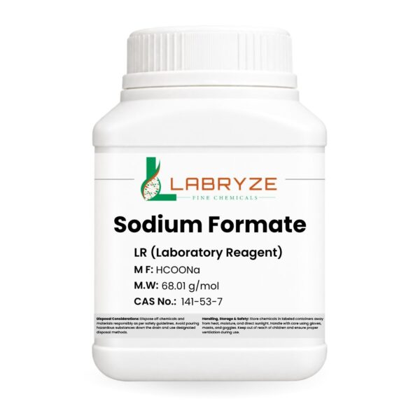 Sodium Formate - 500gm pack - CAS No. 141-53-7