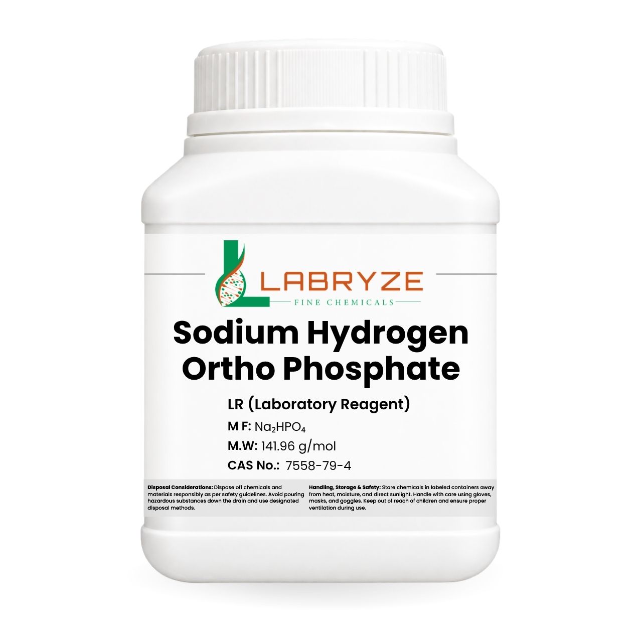 Sodium Hydrogen Ortho Phosphate - 500gm Packs - CAS No. - 7558-79-4
