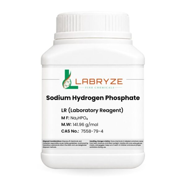 Sodium Hydrogen Phosphate - 500gm pack - CAS No. 7558-79-4