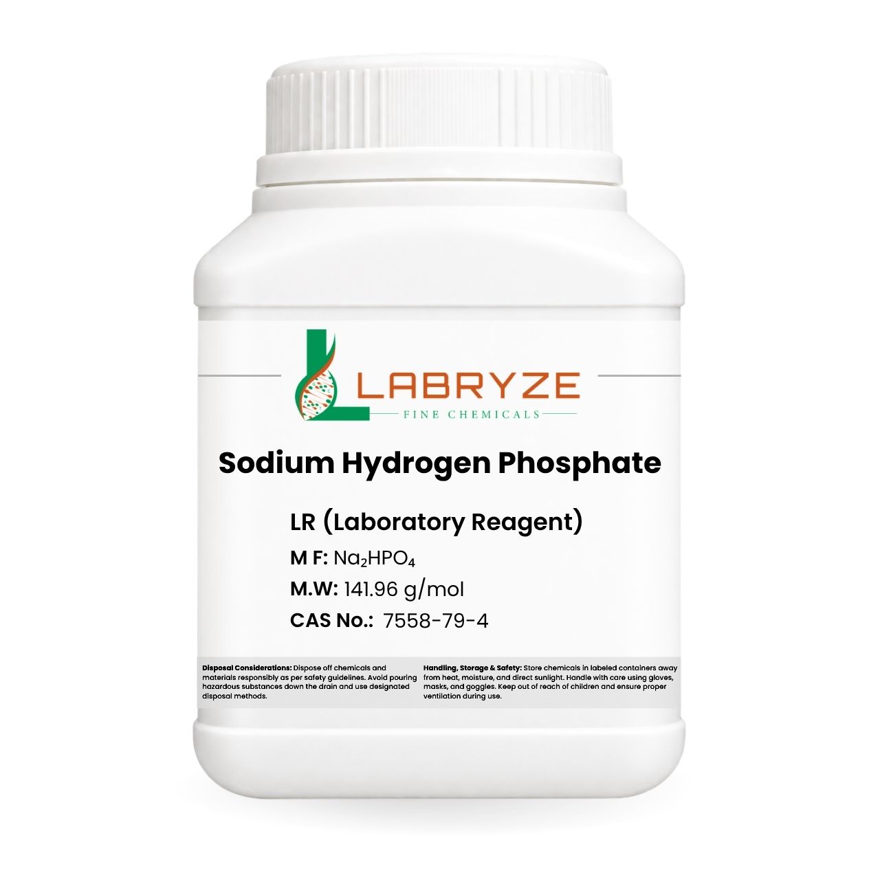Sodium Hydrogen Phosphate - 500gm Packs - CAS No. - 7558-79-4
