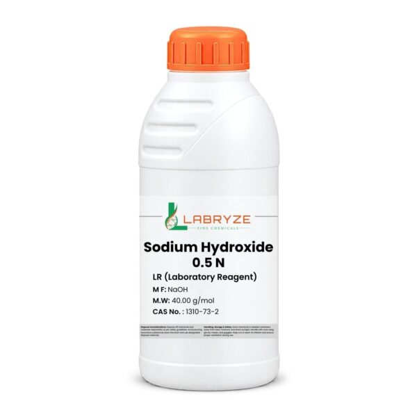 Sodium Hydroxide, 0.5 N (500 mL) – CAS No. 1310-73-2