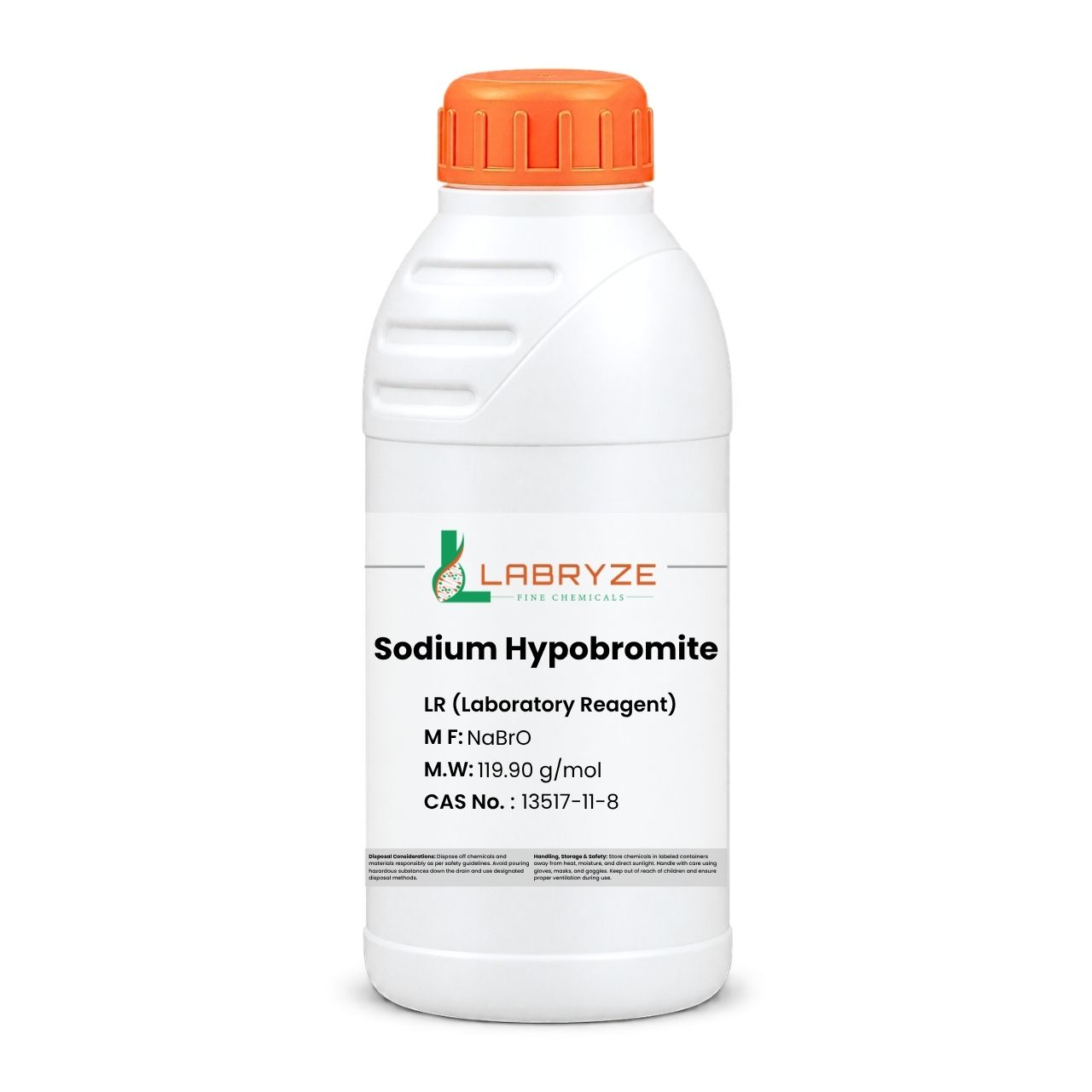 Sodium Hypobromite - 500ml Packs - CAS No. - 13517-11-8