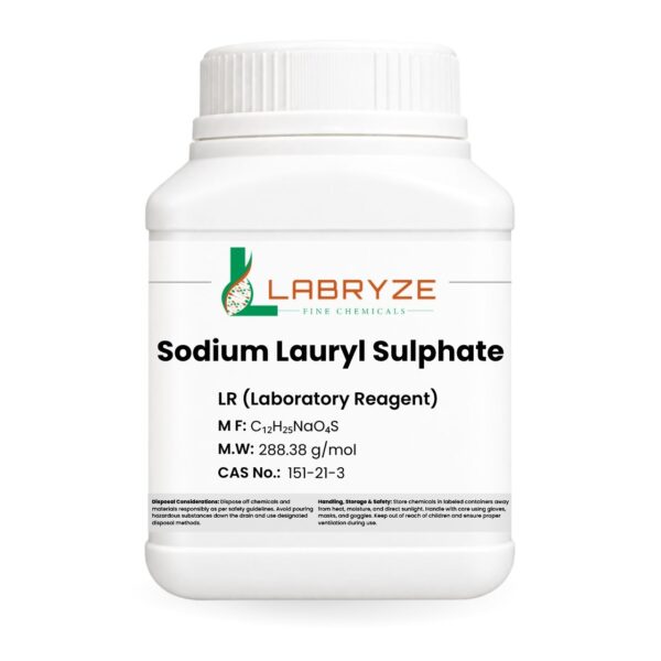 Sodium Lauryl Sulphate Needle Shape - 500gm pack - CAS No. 151-21-3