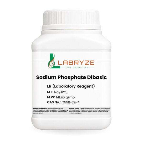 Sodium Phosphate Dibasic - 500gm pack - CAS No. 7558-79-4