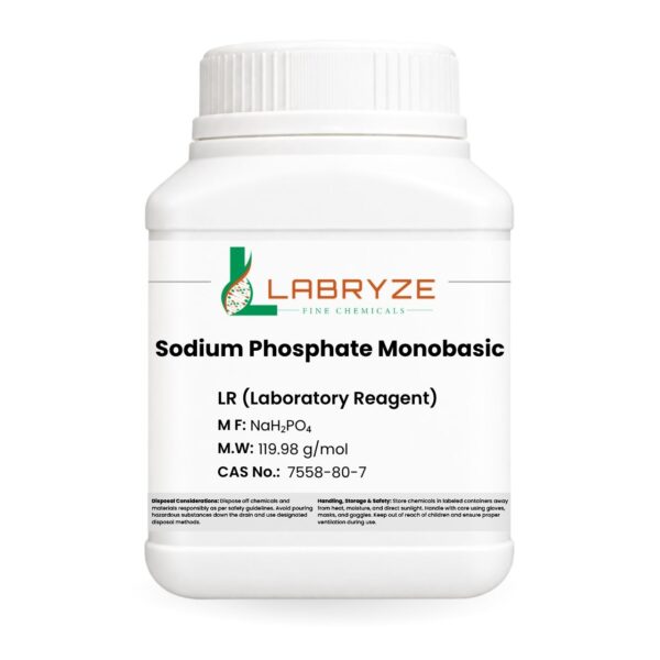 Sodium Phosphate Monobasic - 500gm pack - CAS No. 7558-80-7