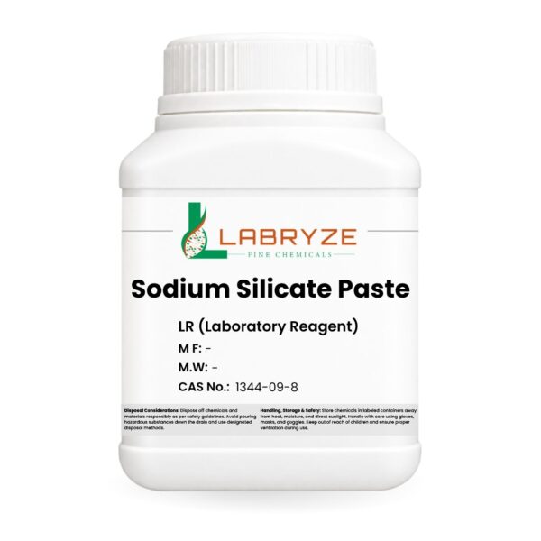 Sodium Silicate Paste - 500gm pack - CAS No. 1344-09-8