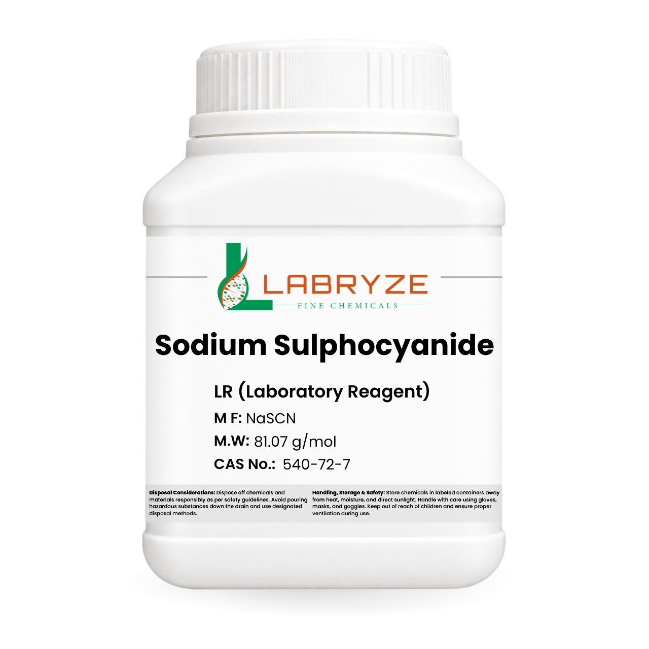 Sodium Sulphocyanide - 500gm Packs - CAS No. - 540-72-7