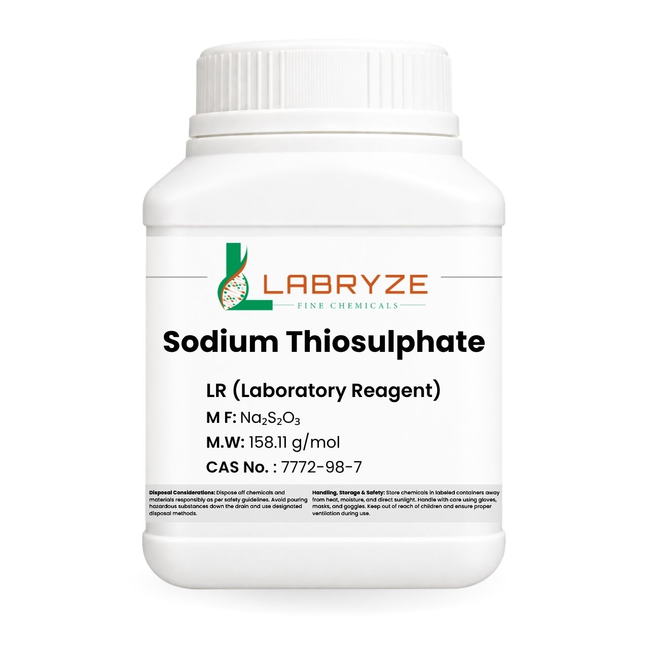 Sodium Thiosulphate - 500gm Pack - CAS No 7772-98-7