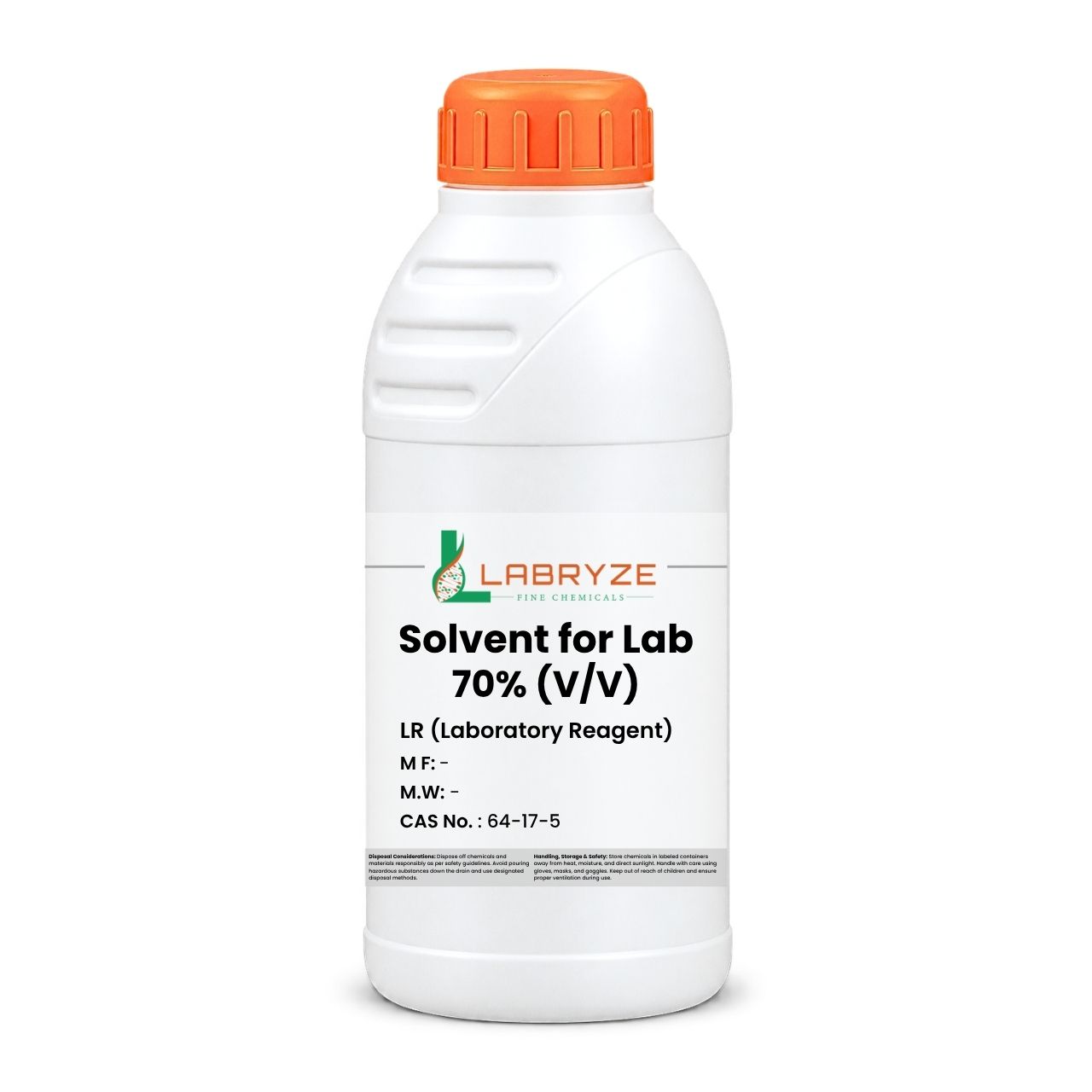 Solvent for Lab - 70% - 500 ml Packs - CAS Number- 64-17-5