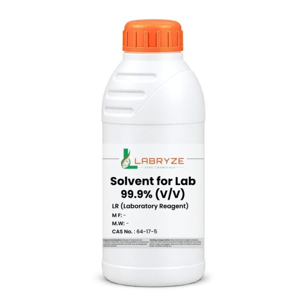 Solvent for Lab 99.9% - 500ml Packs - CAS No - 64-17-5