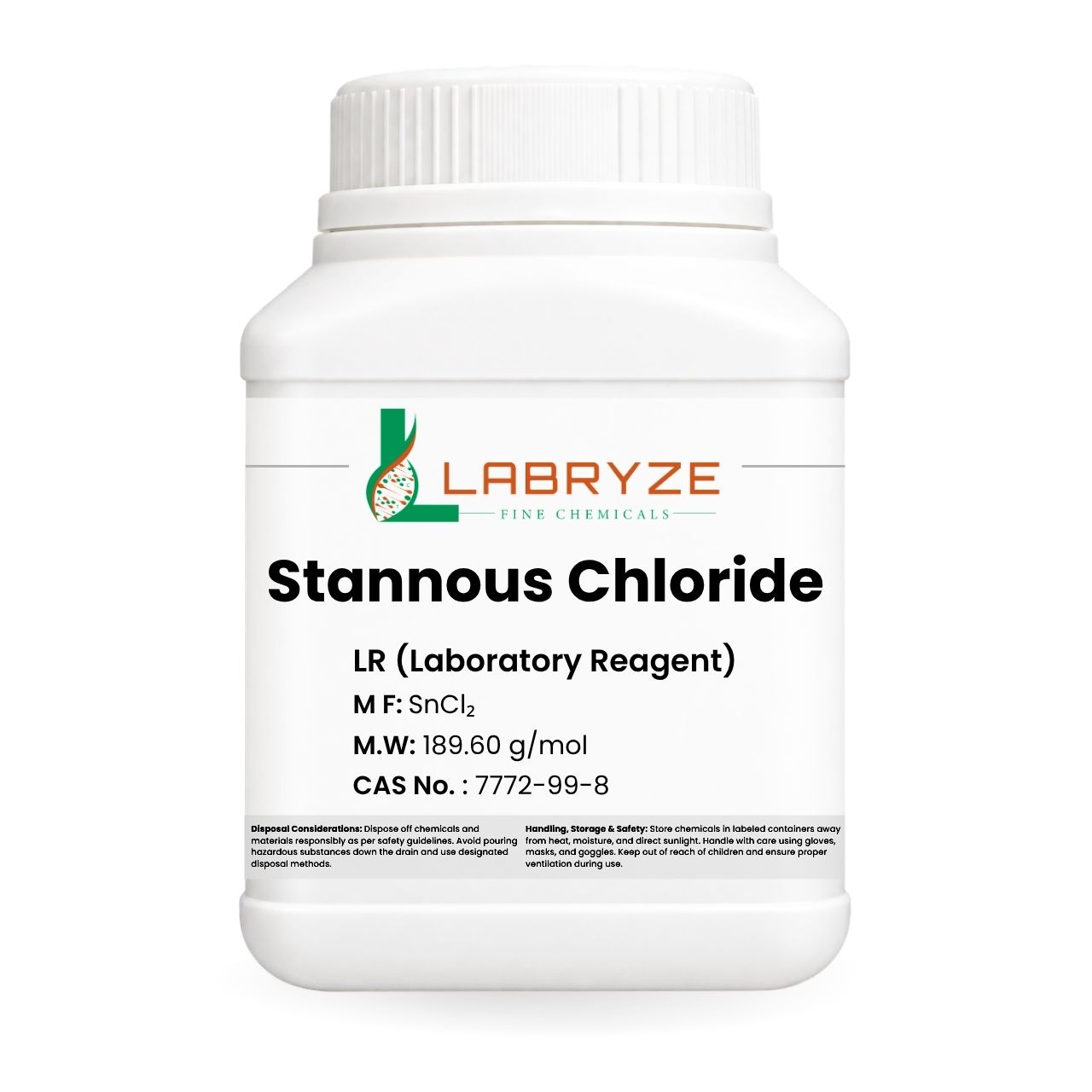 Stannous Chloride - 500gm Pack - CAS No 7772-99-8
