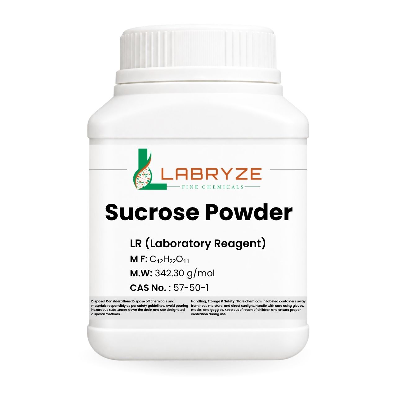 Sucrose Powder - 500gm Pack - CAS No 57-50-1