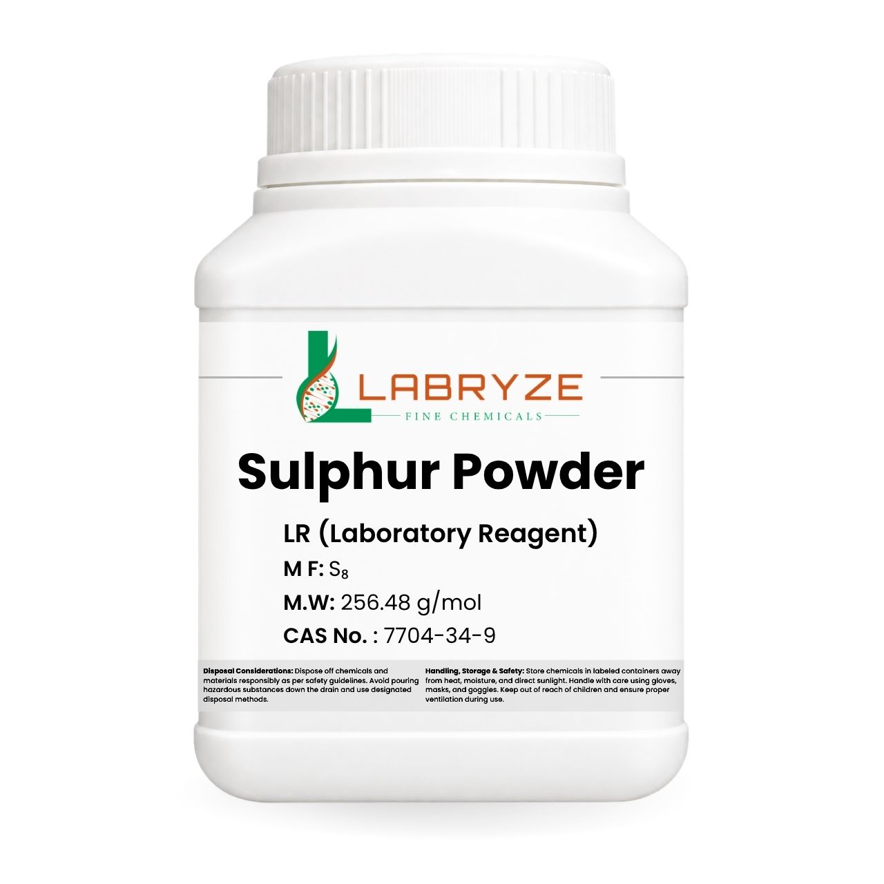 Sulphur Powder - 500gm Pack - CAS No 7704-34-9