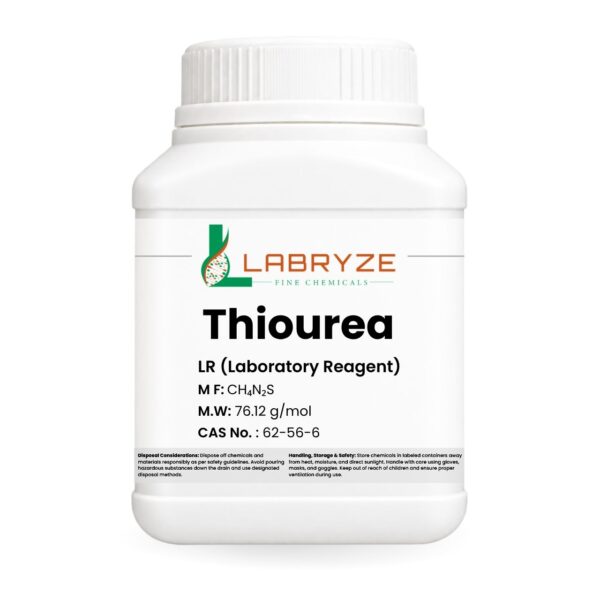 Thiourea - 500gm Pack - CAS No - 62-56-6