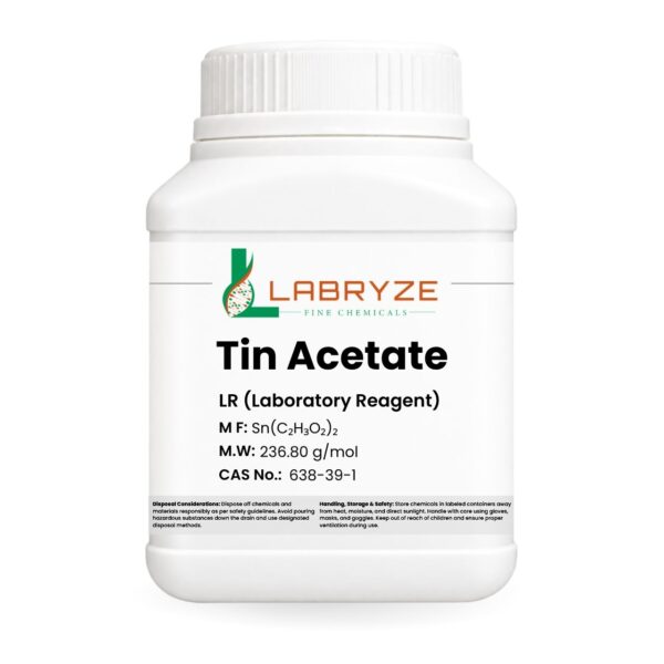 Tin Acetate - 500gm pack - CAS No. 638-39-1