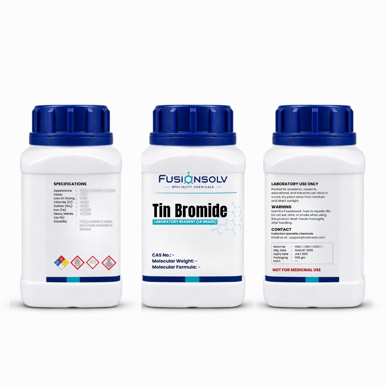 Tin Bromide - 500gm Packs