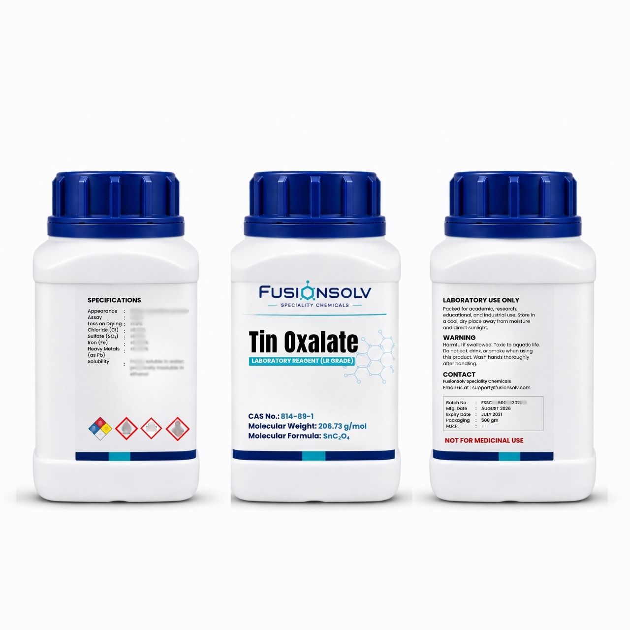 Tin Oxalate - 500gm Packs
