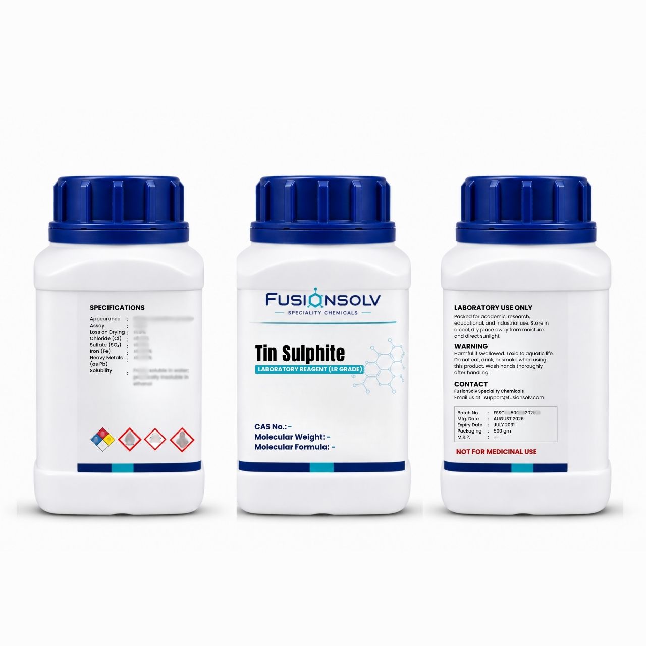 Tin Sulphite - 500gm Packs