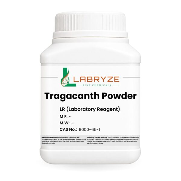 Tragacanth Powder - 500gm pack - CAS No. 9000-65-1