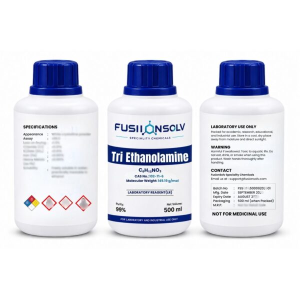 Tri Ethanolamine  - 500ml Packs