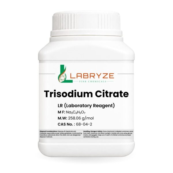 Trisodium Citrate - 500gm pack - CAS No. 68-04-2