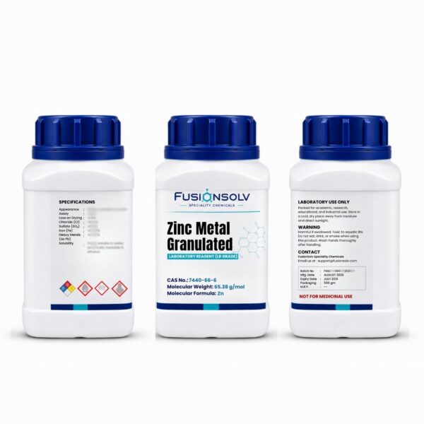 Zinc Metal Granulated- 500gm Packs
